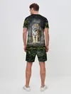 Мужской костюм с шортами / ТИГР В ЛЕСУ