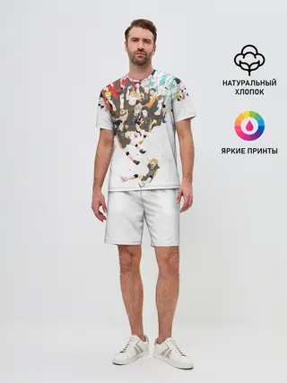 Мужской костюм с шортами / Все герои Haikyuu