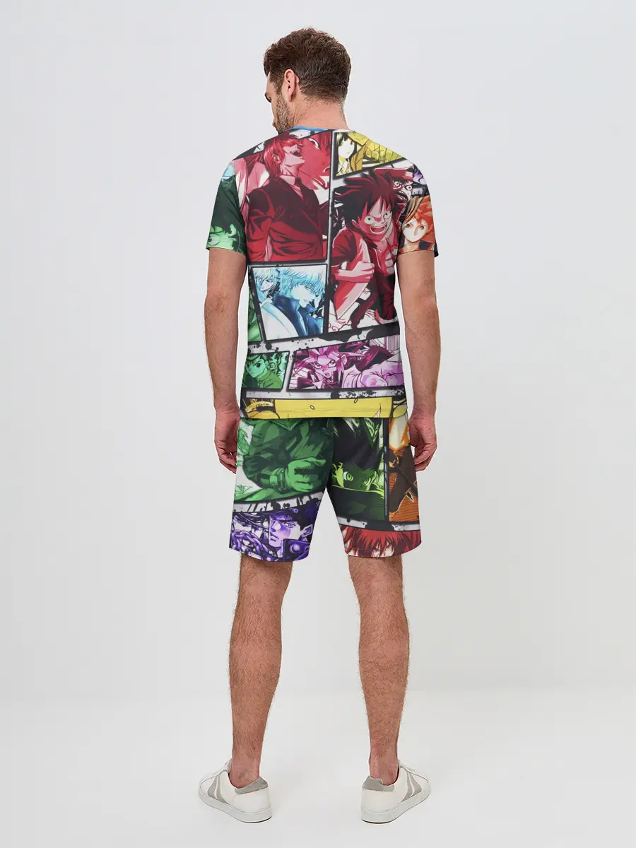 Мужской костюм с шортами / EPIC MAIN ANIME CHARACTERS 3D!