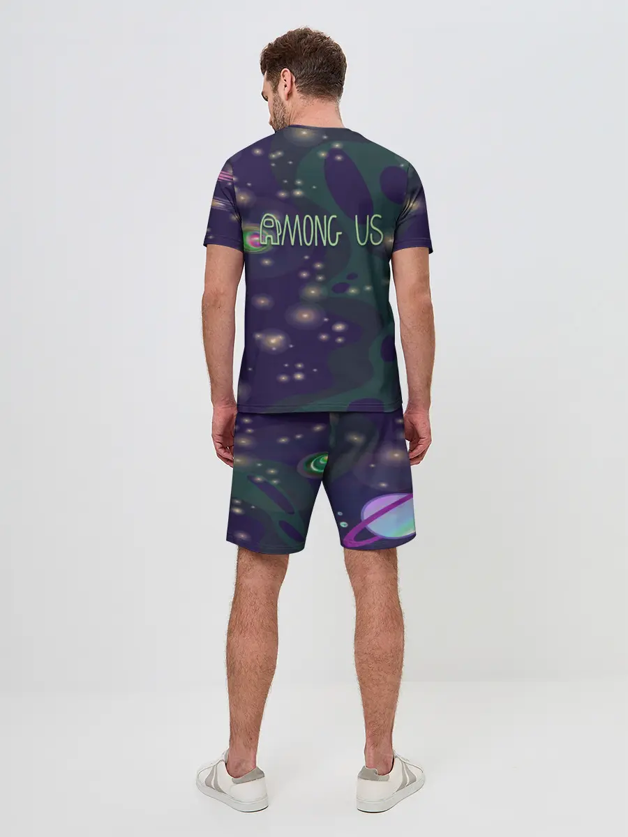 Мужской костюм с шортами / Among Us