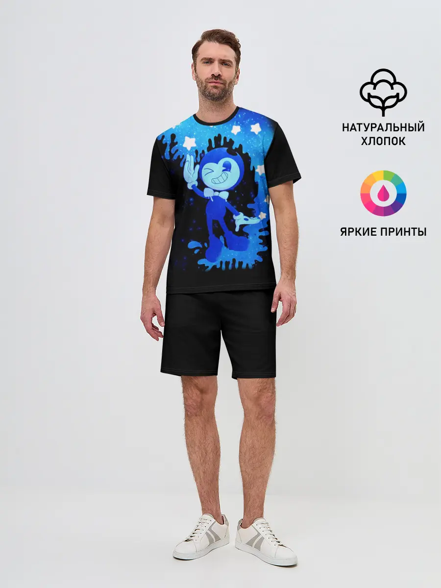 Мужской костюм с шортами / Bendy And The Ink Machine