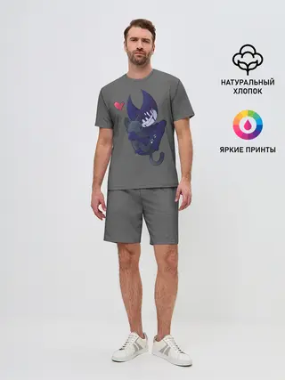 Мужской костюм с шортами / Bendy And The Ink Machine