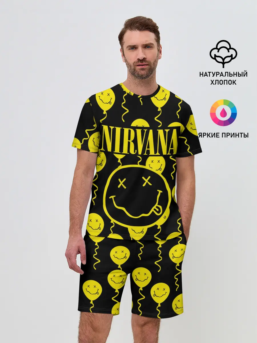 Мужской костюм с шортами / NIRVANA