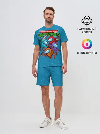 Мужской костюм с шортами / Impostors Ninja