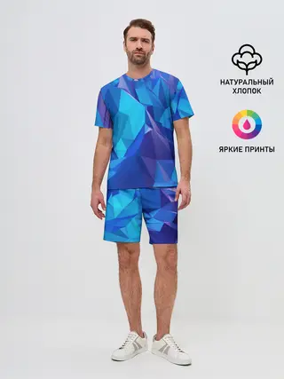 Мужской костюм с шортами / NEON CRYSTALLS