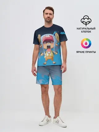 Мужской костюм с шортами / One Piece. Тони Чоппер