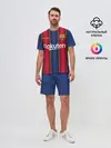 Мужской костюм с шортами / BARCELONA 20/21 - ДОМАШНЯЯ