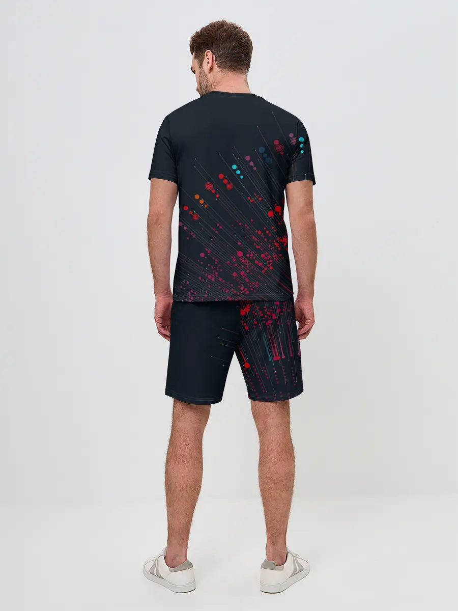 Мужской костюм с шортами / Among Us / Itachi Uchiha.