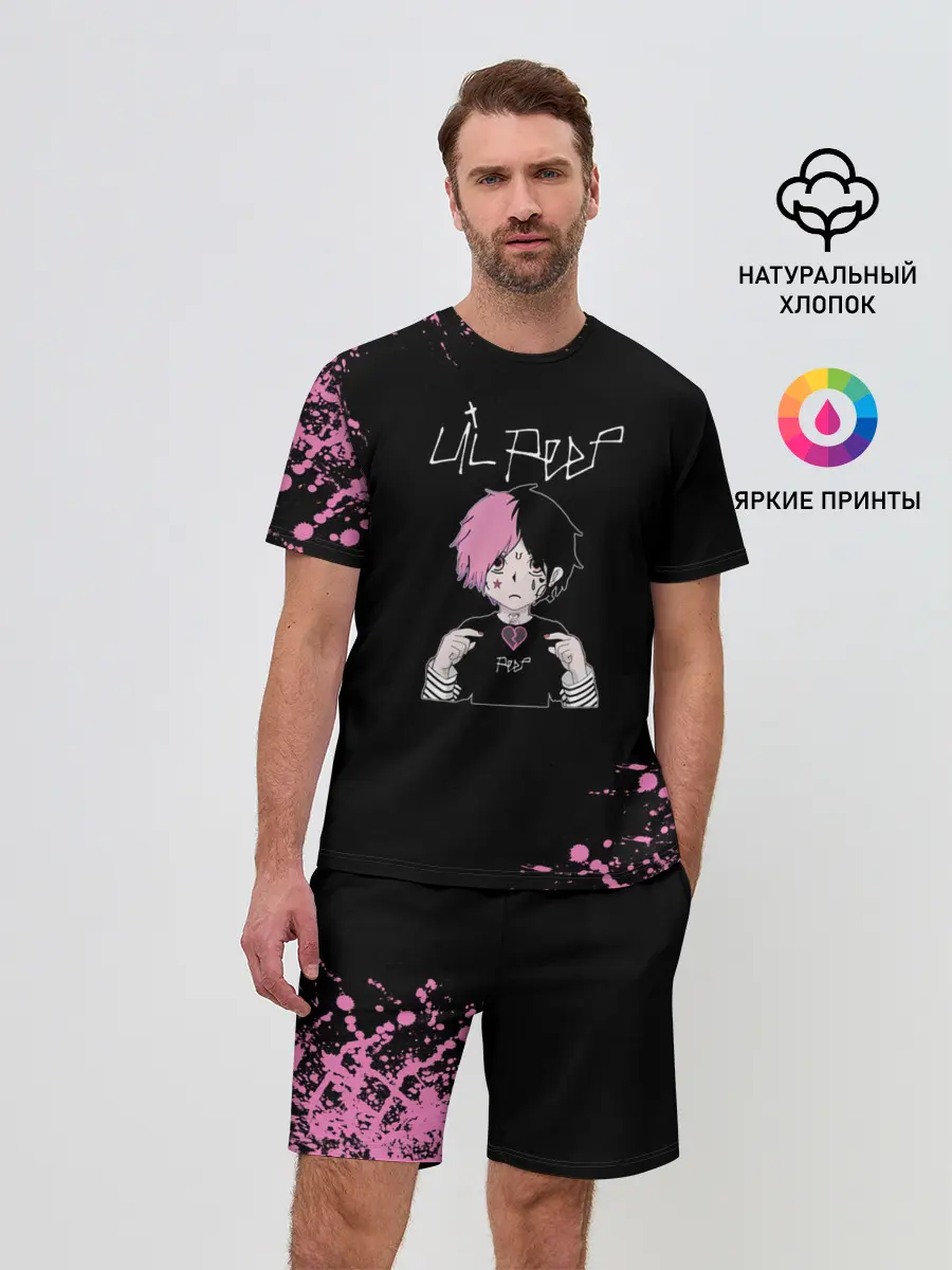 Мужской костюм с шортами / Лил Пип