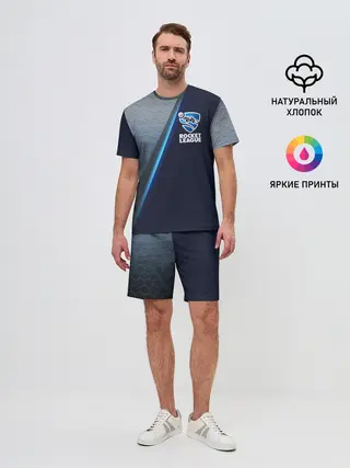 Мужской костюм с шортами / ROCKET LEAGUE.