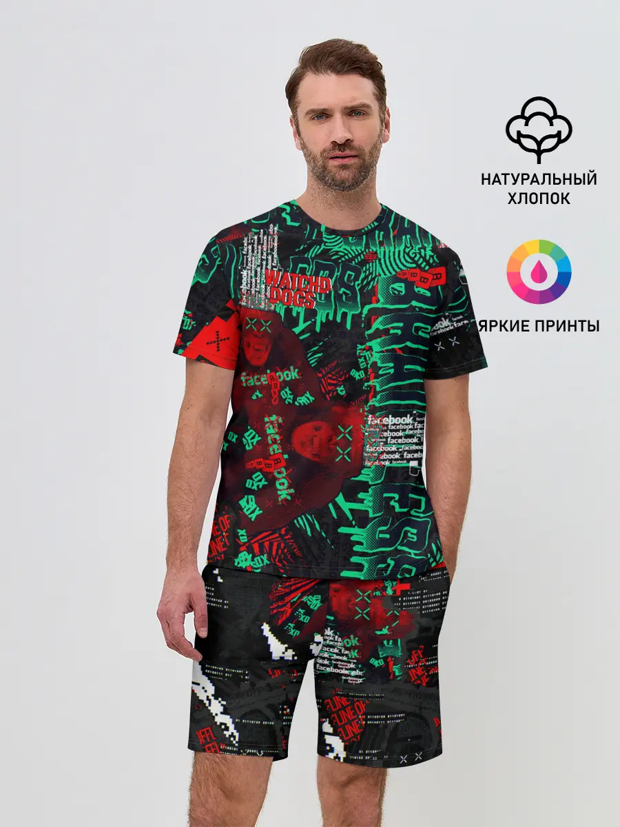 Мужской костюм с шортами / Watch Dogs: Legion