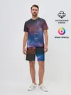 Мужской костюм с шортами / Glitch space