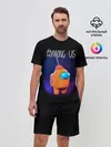 Мужской костюм с шортами / AMONG US