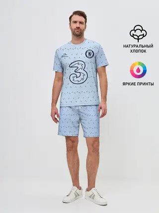 Мужской костюм с шортами / CHELSEA выездная сезон 20/21