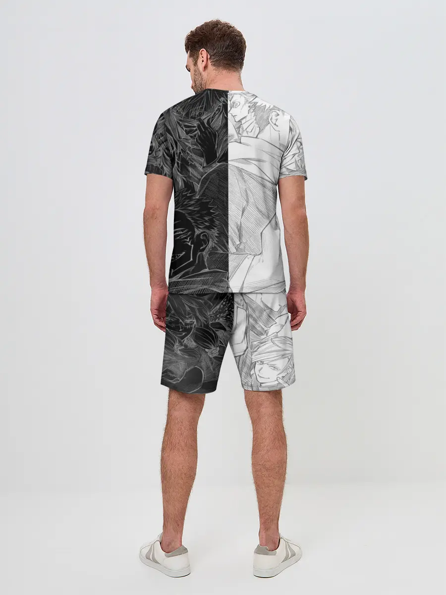 Мужской костюм с шортами / Jujutsu Kaisen Сукуна х Юдзи