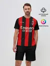 Мужской костюм с шортами / AC MILAN 20/21 - ДОМАШНЯЯ