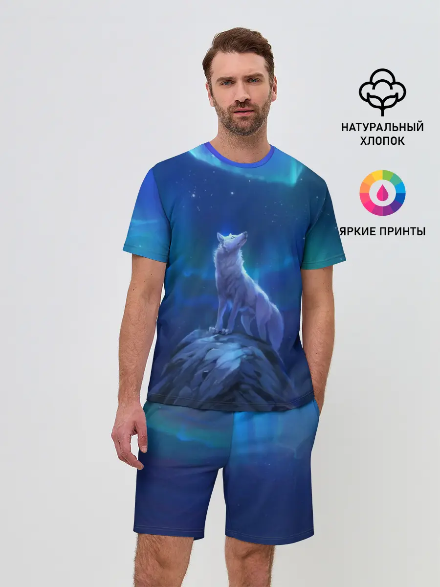 Мужской костюм с шортами / Одинокий Волк