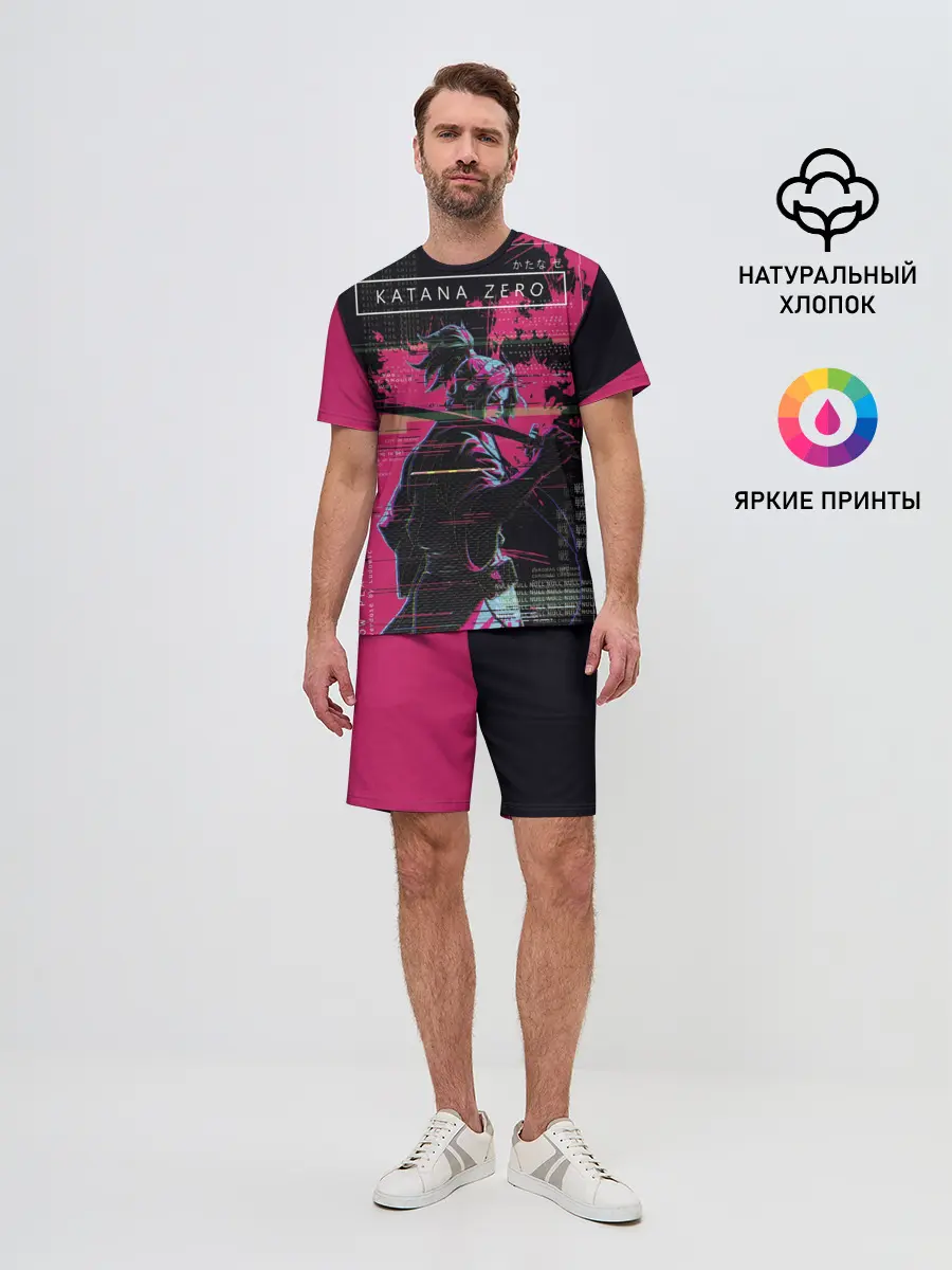 Мужской костюм с шортами / Samurai KATANA ZERO