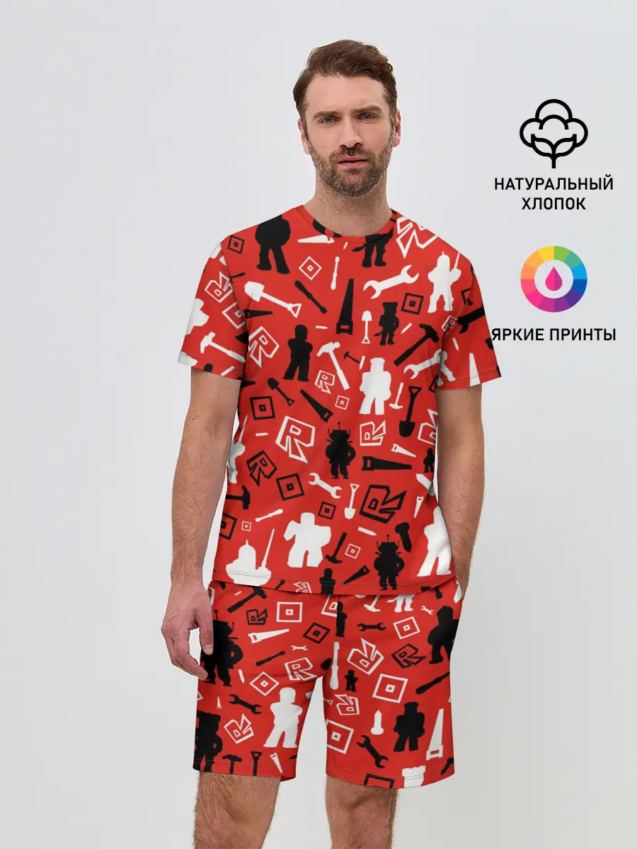 Мужской костюм с шортами / ROBLOX