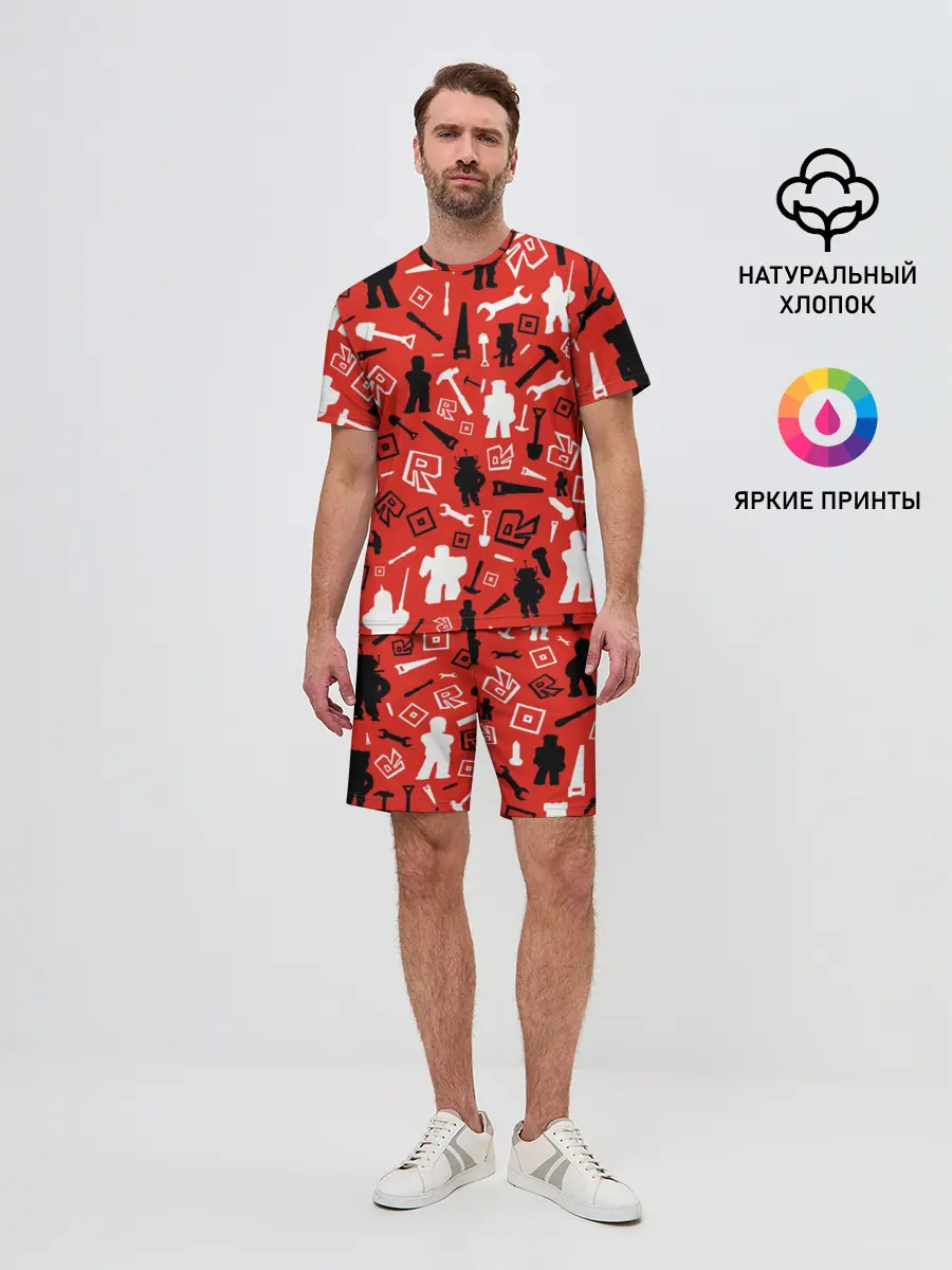 Мужской костюм с шортами / ROBLOX