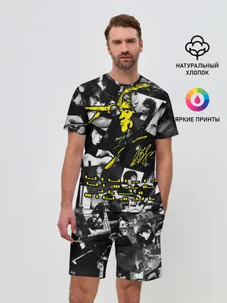 Мужской костюм с шортами / Цой