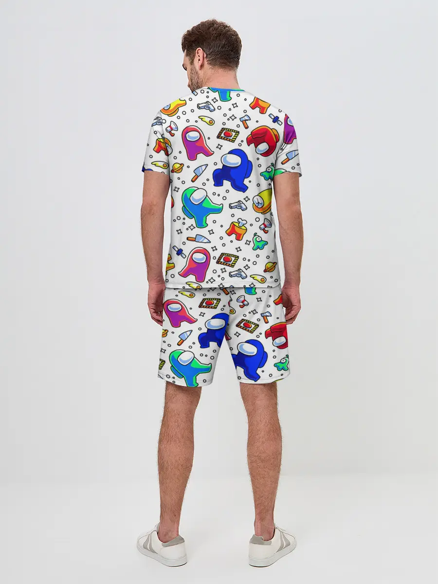 Мужской костюм с шортами / AMONG US