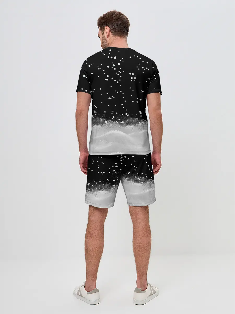 Мужской костюм с шортами / Енот