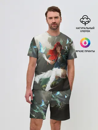 Мужской костюм с шортами / Windranger Dota