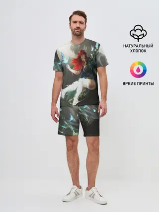 Мужской костюм с шортами / Windranger Dota