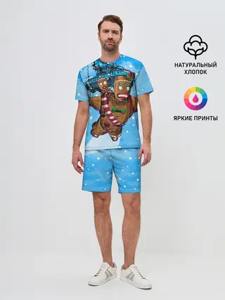 Мужской костюм с шортами / Пряничный человек