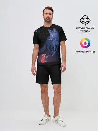 Мужской костюм с шортами / Лиса и ее дух