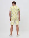Мужской костюм с шортами / Банановый рай