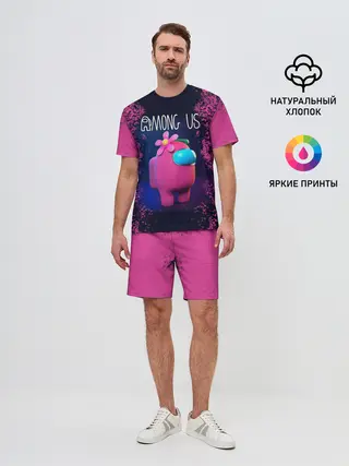 Мужской костюм с шортами / AMONG US