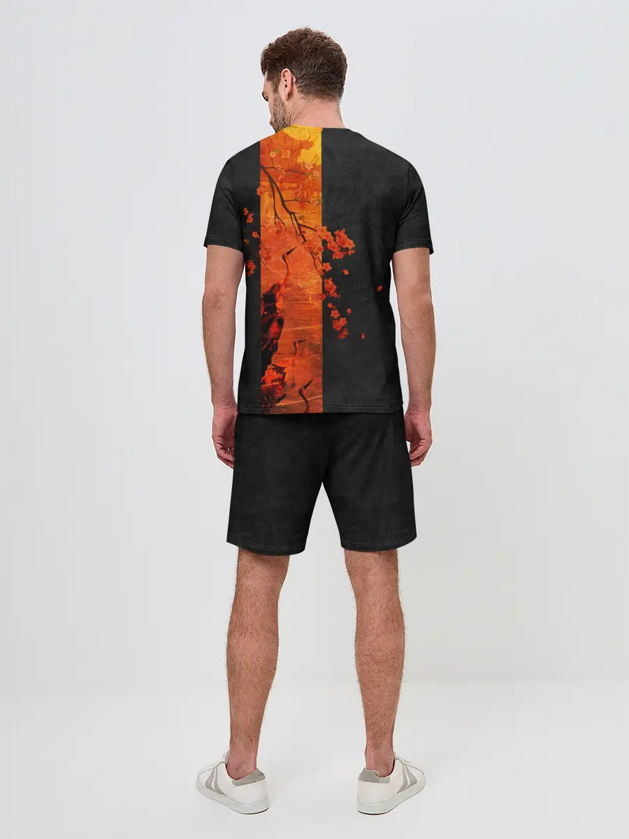 Мужской костюм с шортами / ЦАПЛЯ