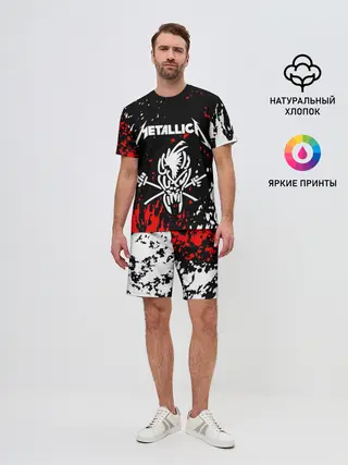 Мужской костюм с шортами / METALLICA