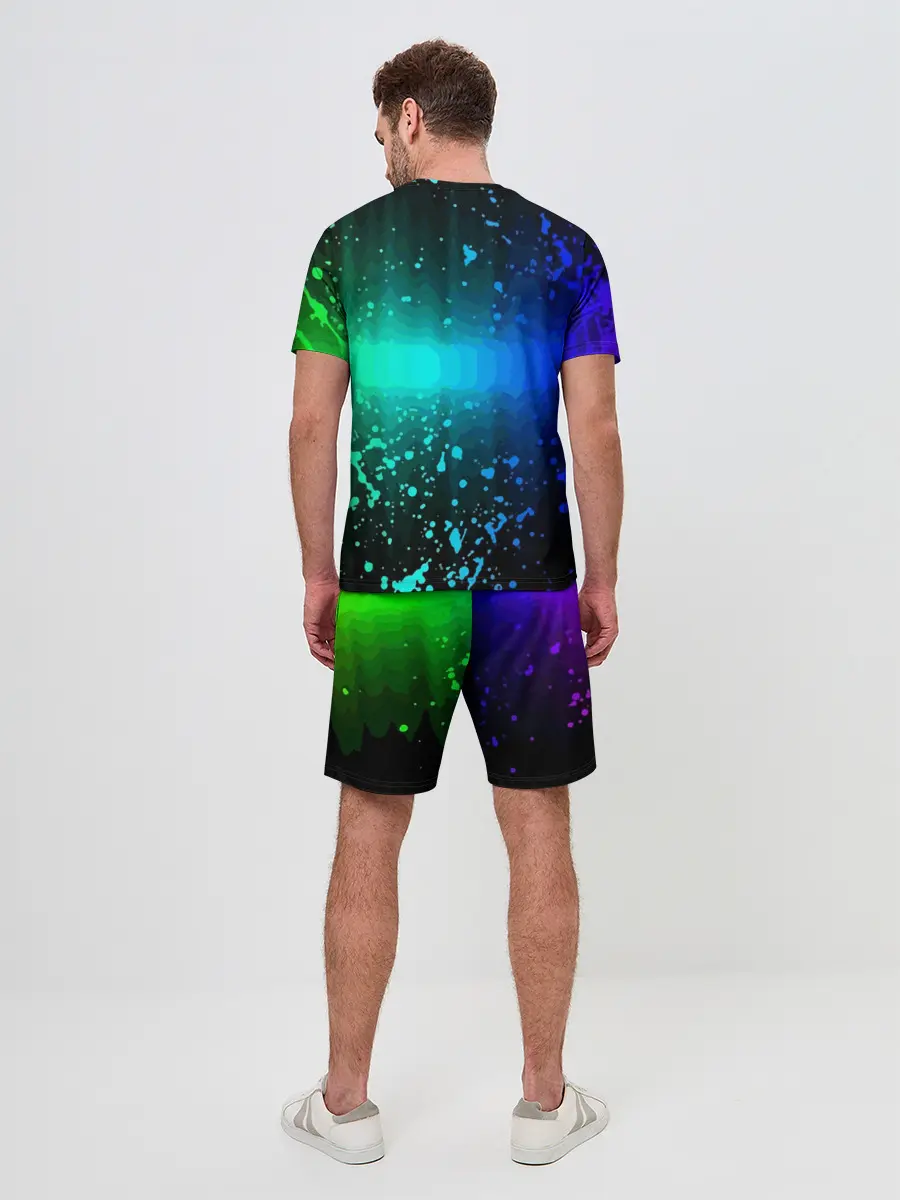 Мужской костюм с шортами / Neon