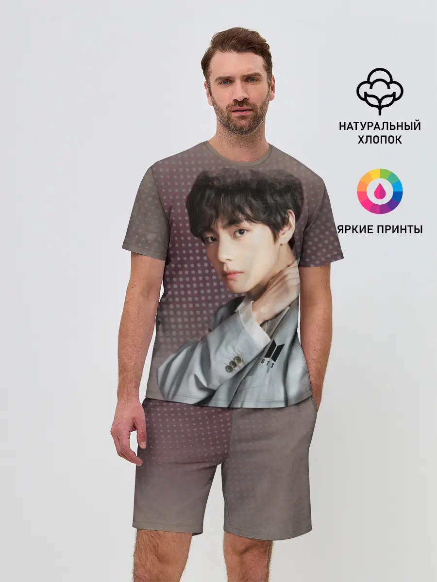 Мужской костюм с шортами / BTS. Ким Тэ Хён