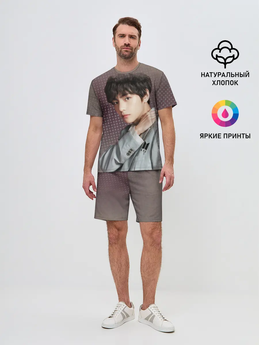 Мужской костюм с шортами / BTS. Ким Тэ Хён