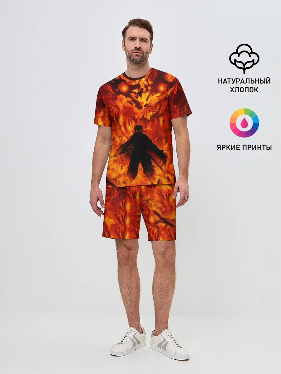 Мужской костюм с шортами / Клинок, рассекающий демонов