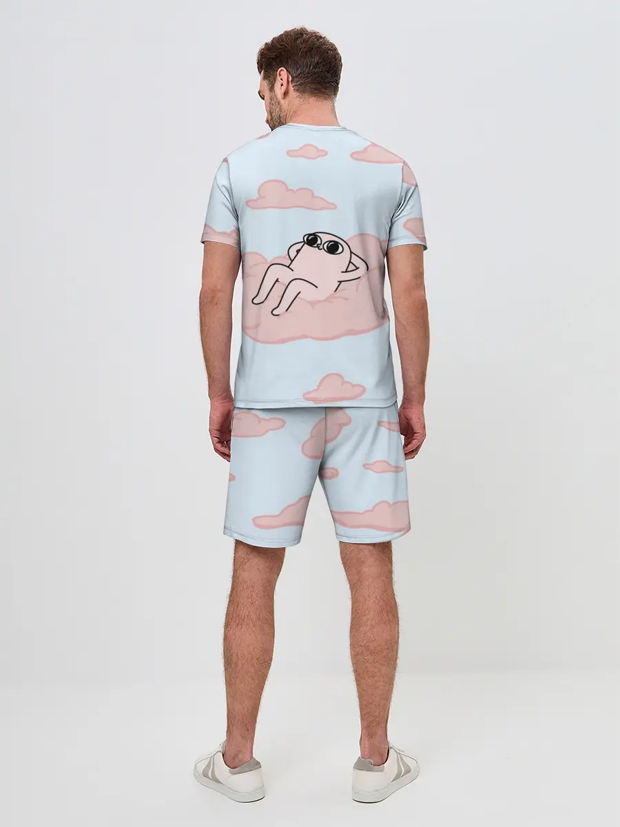 Мужской костюм с шортами / мем