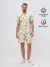 Мужской костюм с шортами / Baked Goods Pattern