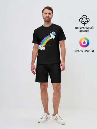 Мужской костюм с шортами / Among Us