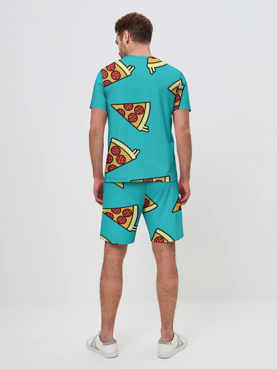 Мужской костюм с шортами / пицца