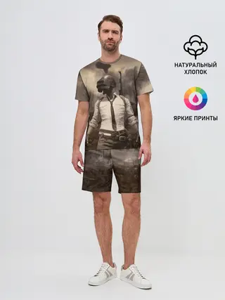 Мужской костюм с шортами / PUBG