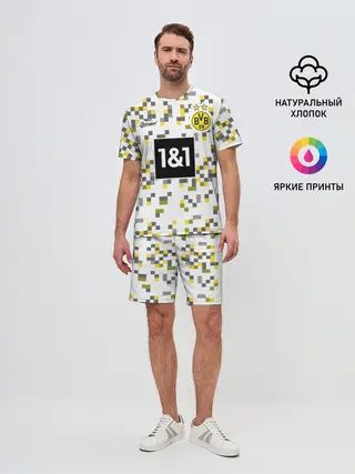 Мужской костюм с шортами / BORUSSIA резервная сезон 20/21
