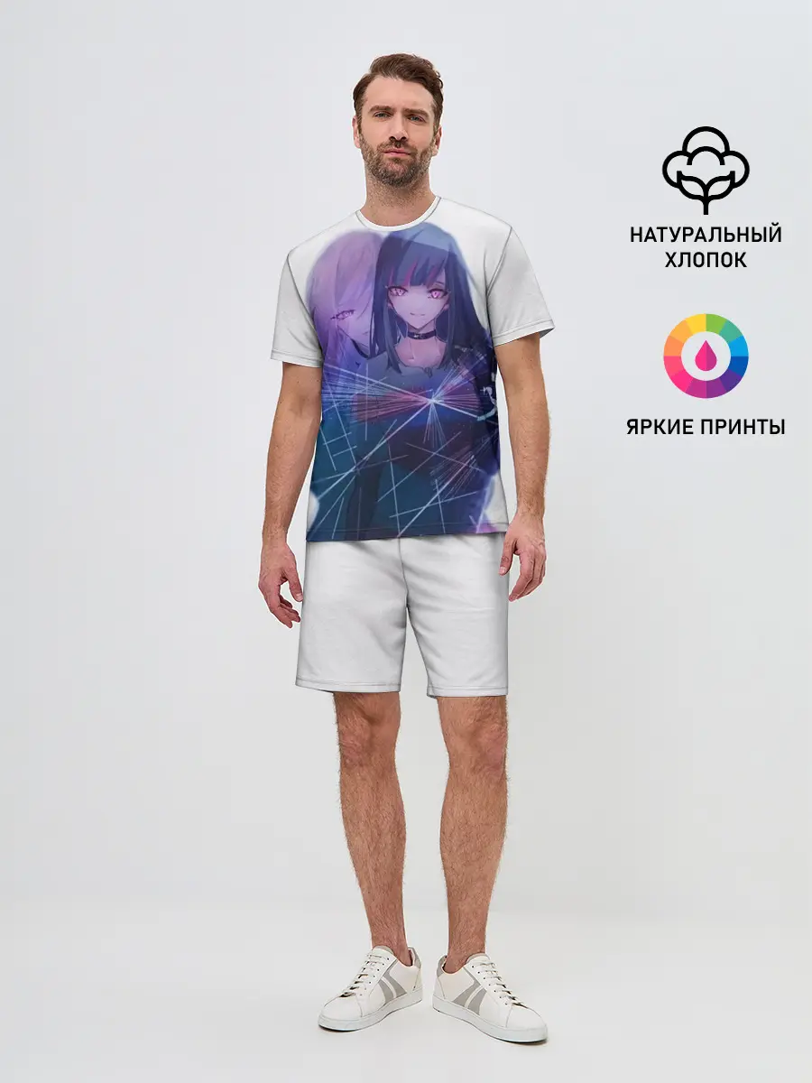 Мужской костюм с шортами / акудама драйв