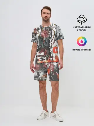 Мужской костюм с шортами / Haikyu Haikyuu Haikuu