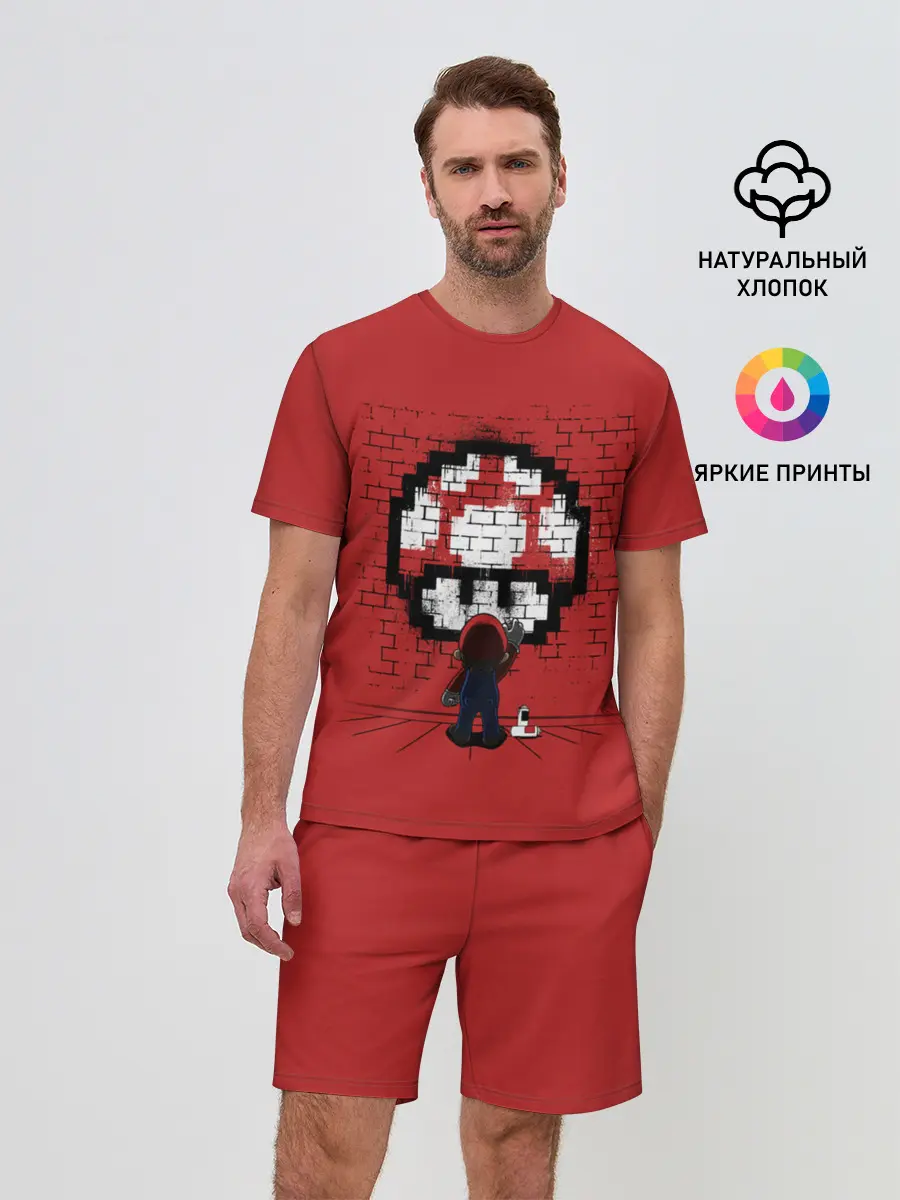 Мужской костюм с шортами / Mario