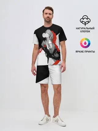 Мужской костюм с шортами / Asuka Langley Evangelion