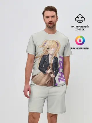 Мужской костюм с шортами / Fischl